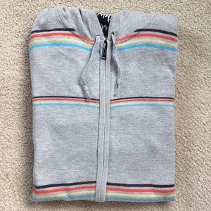 🎉HP🎉 Men’s Multicolor Striped Sweater Hoodie